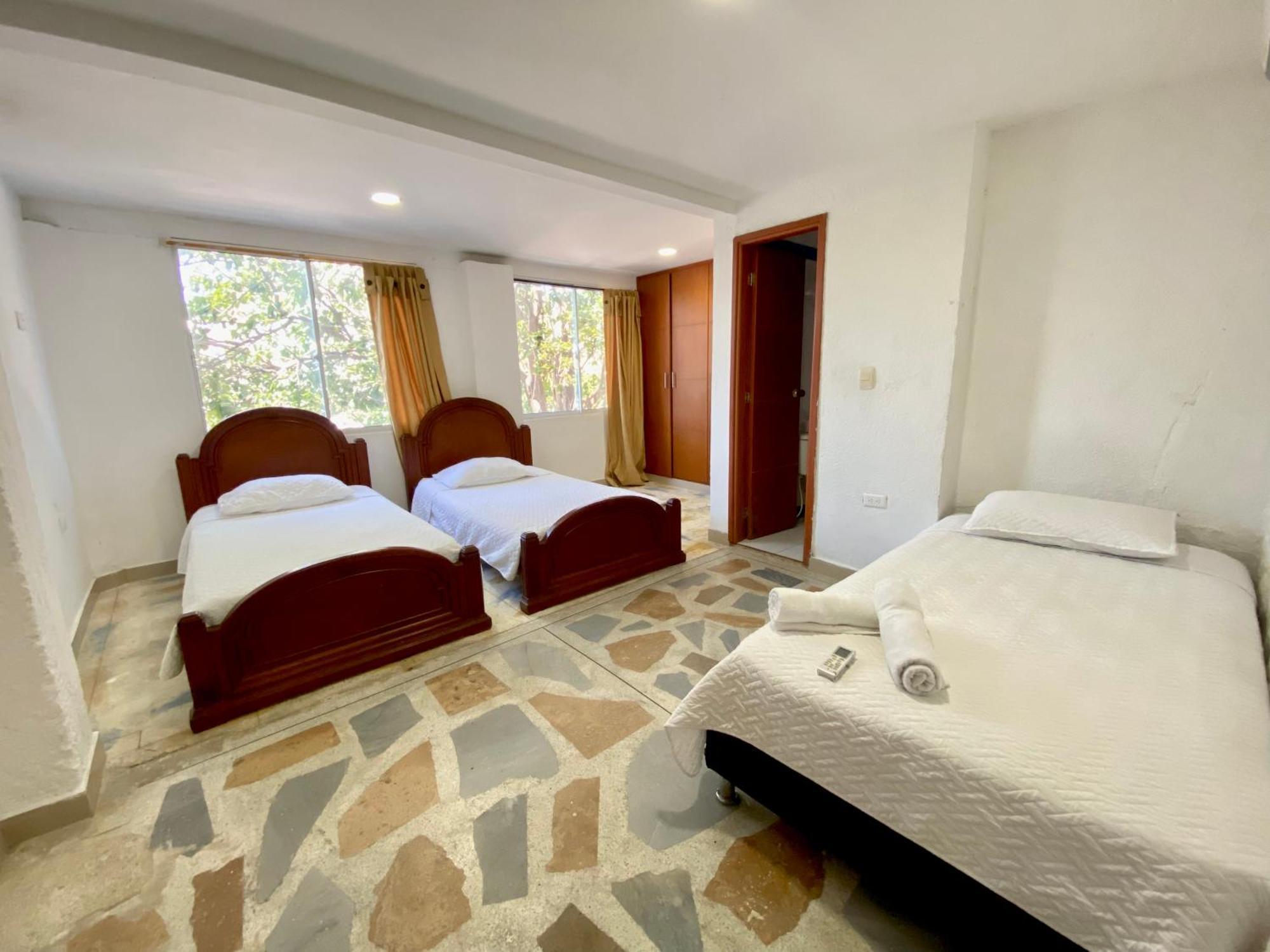 Hotel Cabanas Villa Roca, Rodadero 圣玛尔塔 外观 照片
