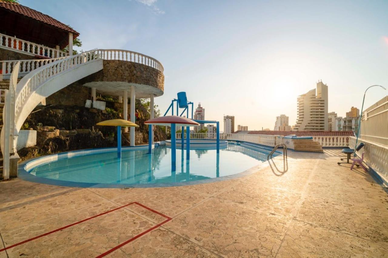 Hotel Cabanas Villa Roca, Rodadero 圣玛尔塔 外观 照片